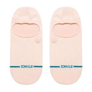 STANCE Unisex Combed Cotton No Show Light Cushion Socks - ICON NO SHOW (Pink)